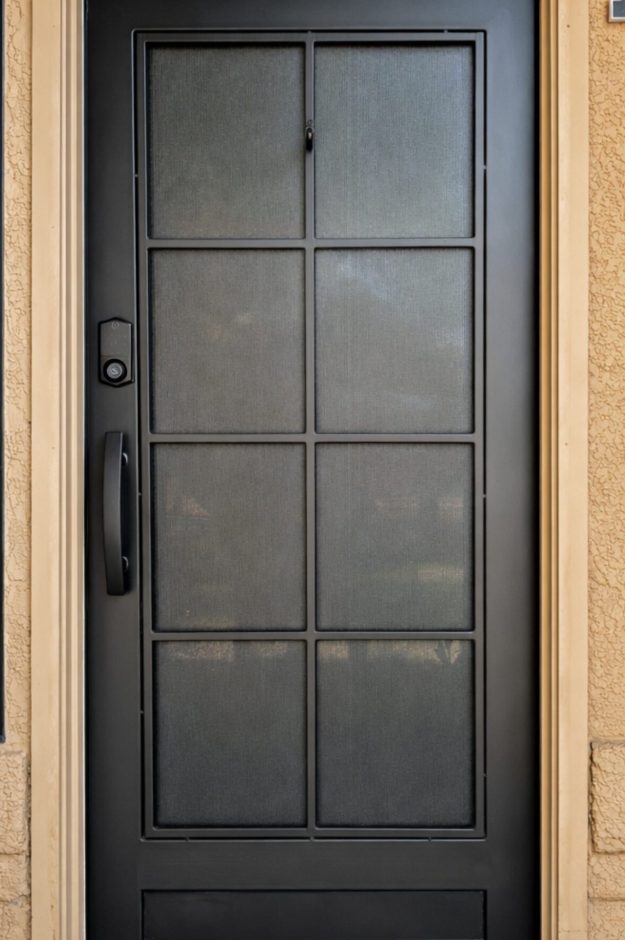 iron glass door tucson