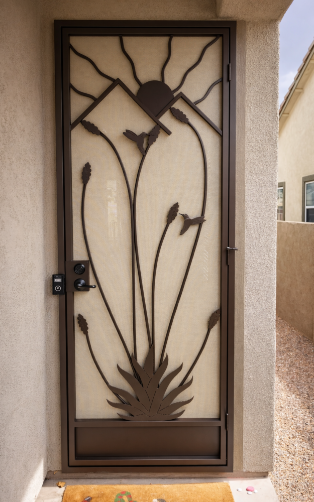 iron security doors tucson